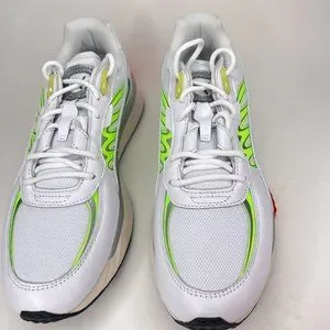 Puma Men\'s Wild Rider Tecno White Green Glare Sneakers Size 10.5 381596-03 Puma Wild Rider Techno  main image 2
